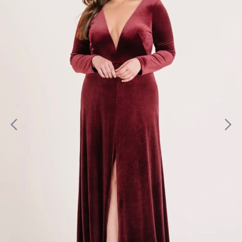 COPY - Jenny Yoo Malia Dress Velvet